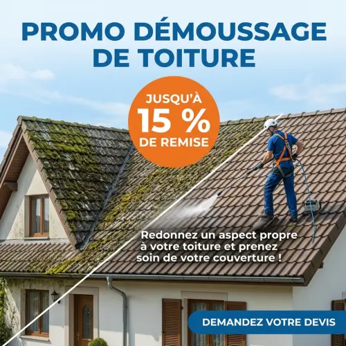 Promo DÉmoussage Toiture – Jusqu’à 15 % De Remise à Cambrai