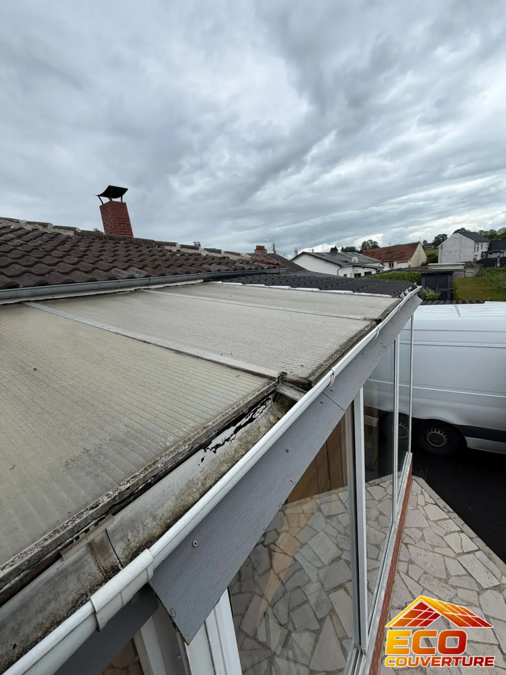rénovation d'une toiture de pergola